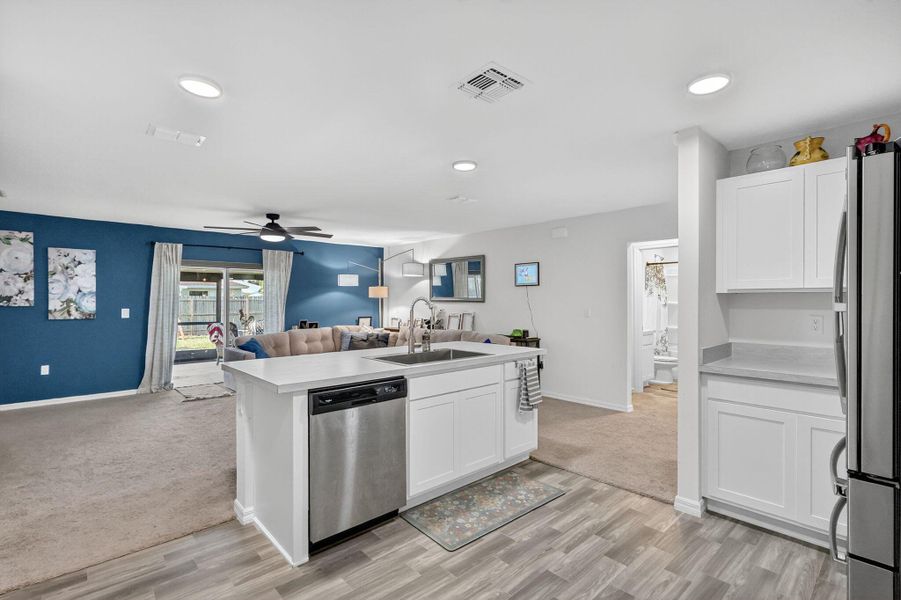 Furnished interior view inside a new home in , Port St. Lucie (Image 25).