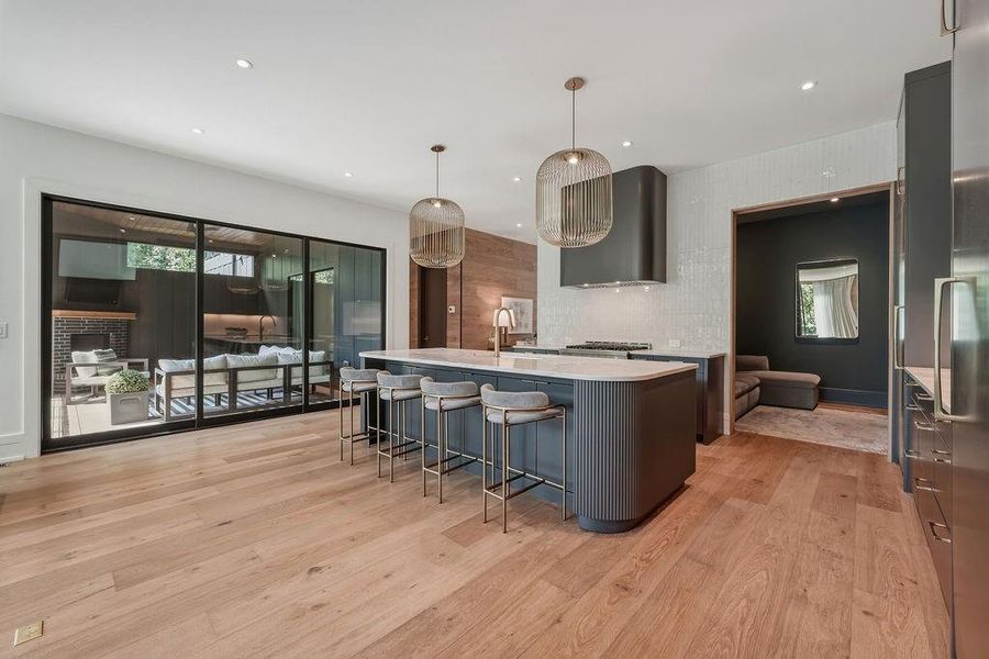 Furnished interior view inside a new home in , Atlanta (Image 20).