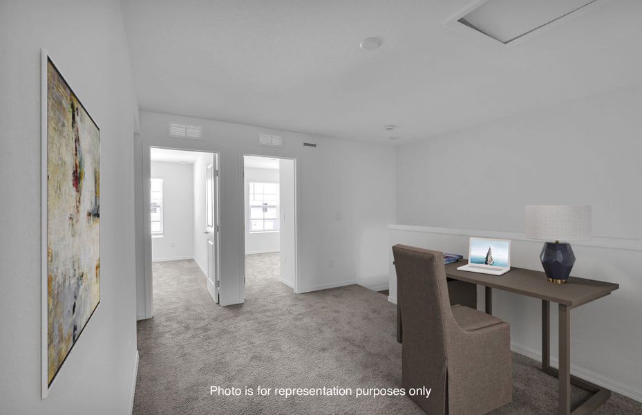 Furnished interior view inside a new home in Normandy Pines, Jacksonville (Image 6).