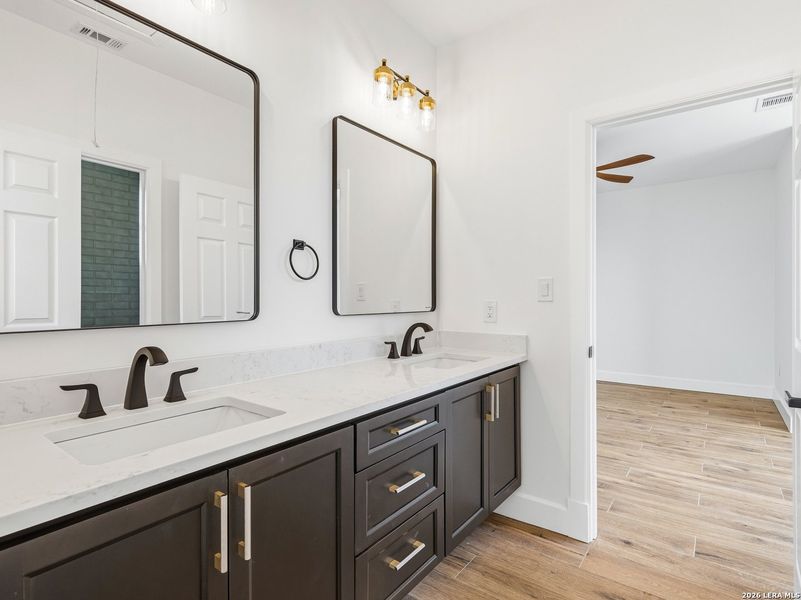 Furnished interior view inside a new home in , Terrell Hills (Image 8).