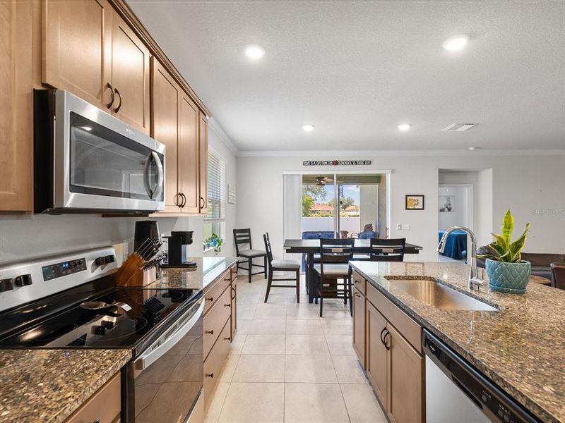 Furnished interior view inside a new home in , Hudson (Image 30).