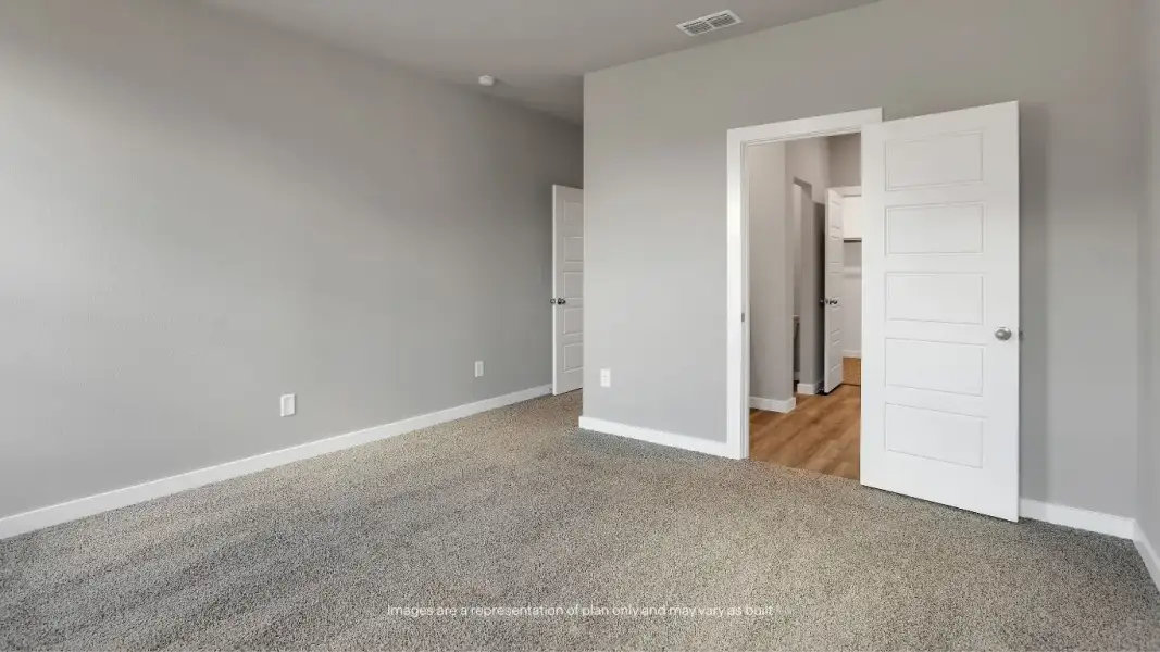 Representative unfurnished interior of a home built from the Ashli by D.R. Horton in Homestead at Parks Bell Ranch, Odessa (Image 11).