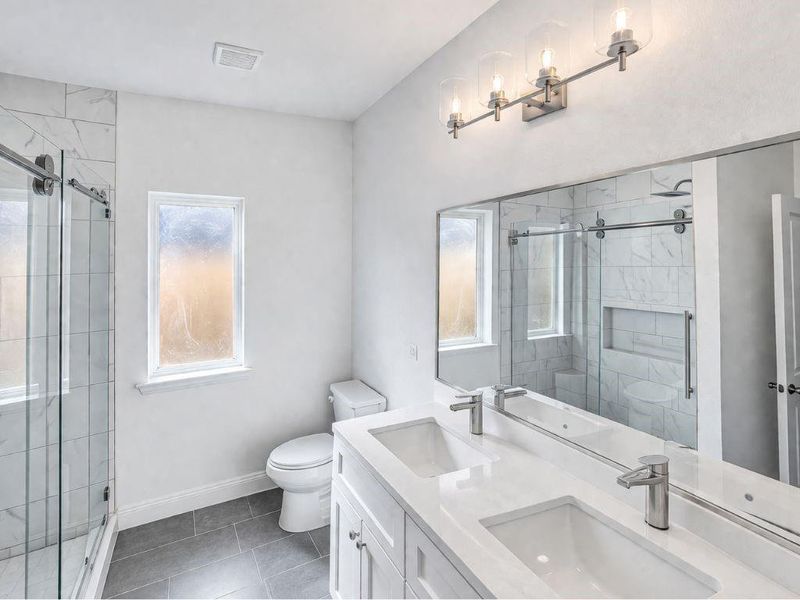 Furnished interior view inside a new home in , Cleveland (Image 4).
