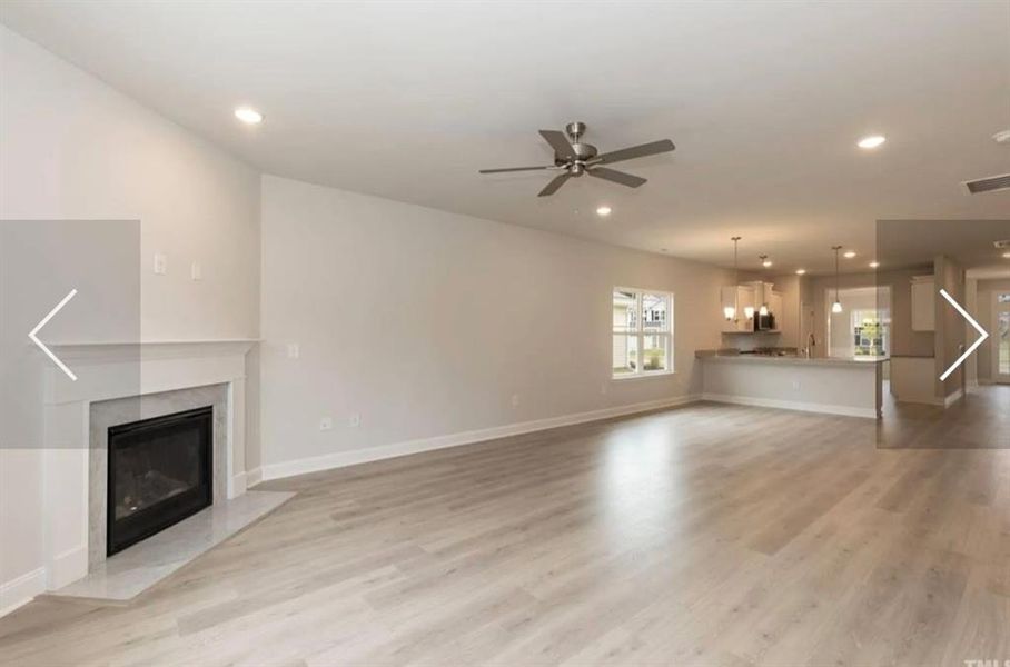 Spacious, unfurnished interior of a new home in The Fields of Walnut Creek, Pendergrass (Image 15).