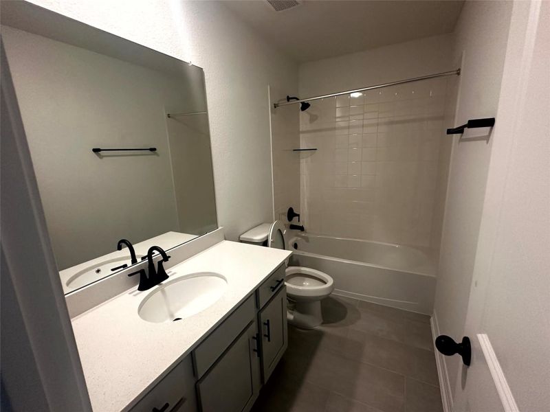 construction progress - secondary bath construction progress - secondary bath