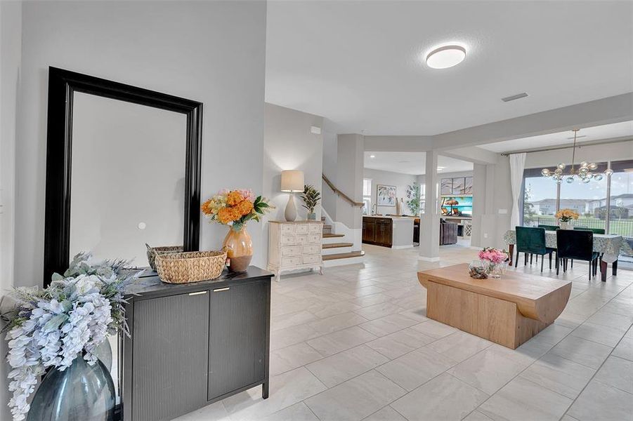 Furnished interior view inside a new home in , Nokomis (Image 18).