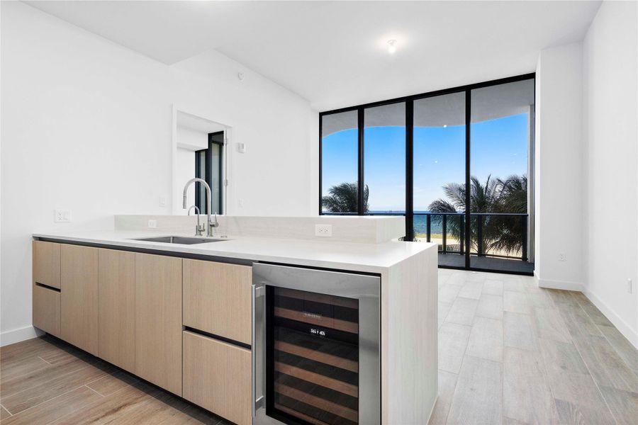 Furnished interior view inside a new home in Casamar, Pompano Beach (Image 8). Furnished interior view inside a new home in Casamar, Pompano Beach (Image 8).