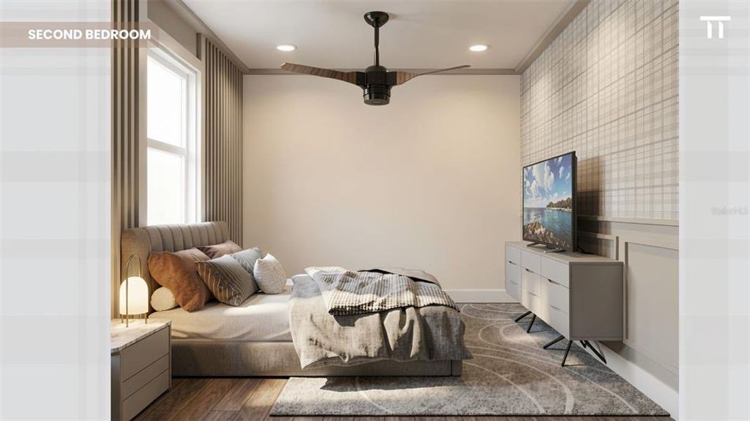 Furnished interior view inside a new home in , North Port (Image 8).