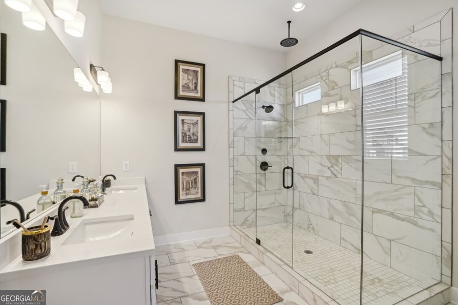 Furnished interior view inside a new home in Ponderosa Farms Reserve, Gainesville (Image 21).