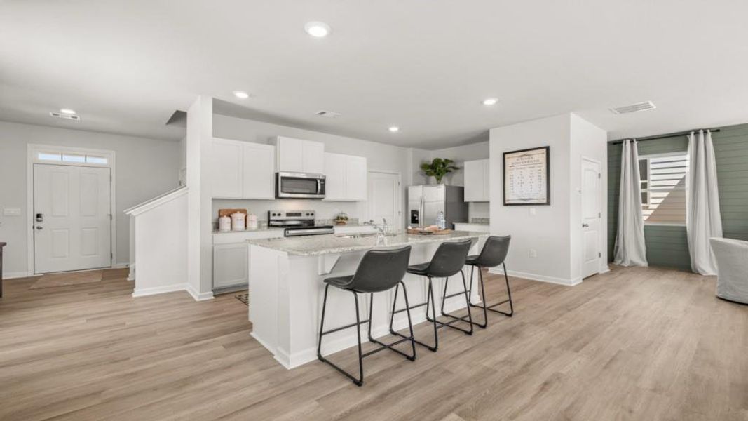 Furnished interior view inside a new home in Rolling Meadows, Jasper (Image 52).