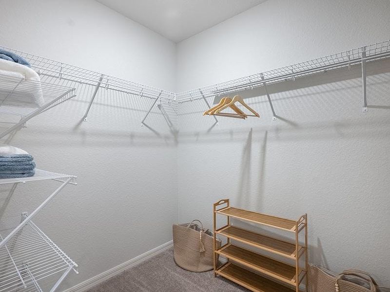 Your owner`s suite also includes a walk-in wardrobe - Raychel by Highland Homes Your owner`s suite also includes a walk-in wardrobe - Raychel by Highland Homes