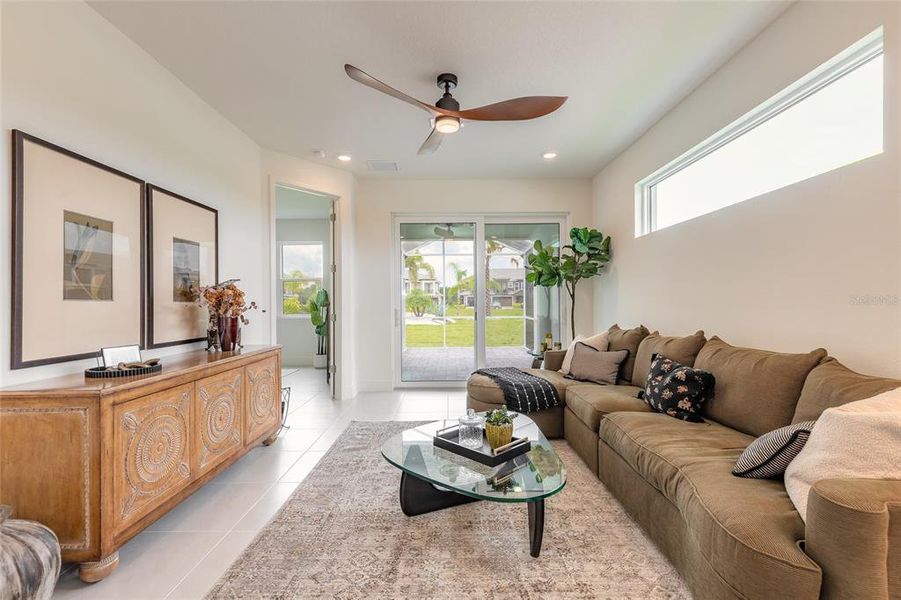 Furnished interior view inside a new home in , New Smyrna Beach (Image 7).
