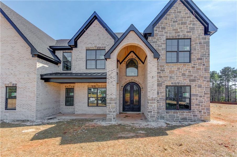 Exterior details and patio area of a home in , Buford (Image 5).