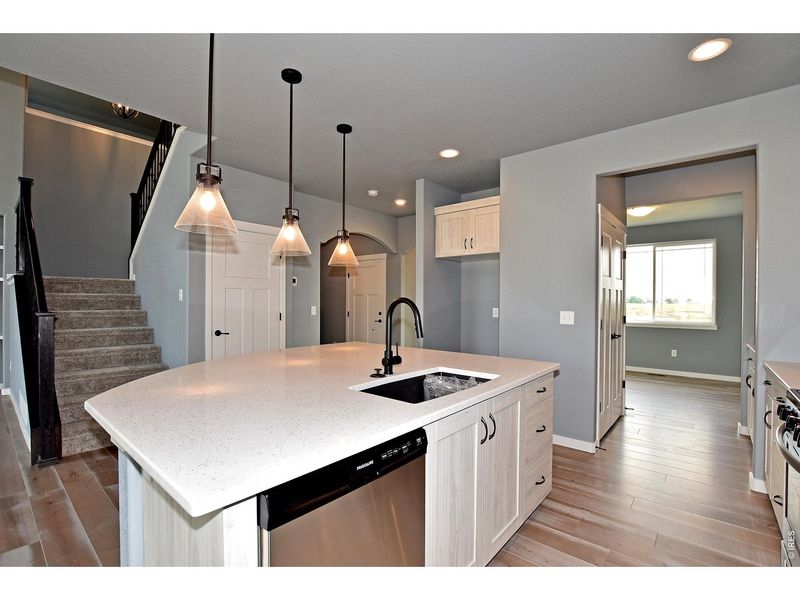 Furnished interior view inside a new home in , Johnstown (Image 13).