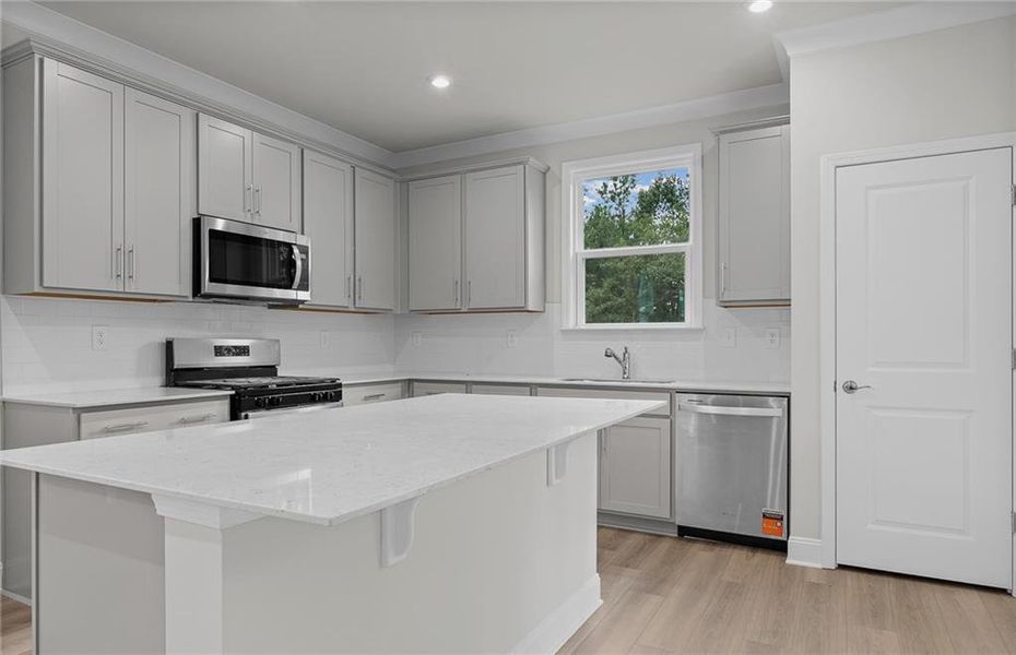 Furnished interior view inside a new home in Sun City Peachtree, Griffin (Image 5).