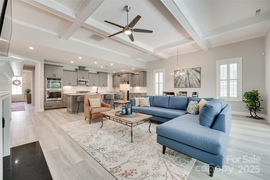 Furnished interior view inside a new home in Handsmill on Lake Wylie, York (Image 17).