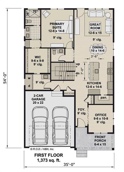 2D floor plan layout of this home in , Carrollton, GA (Image 4).