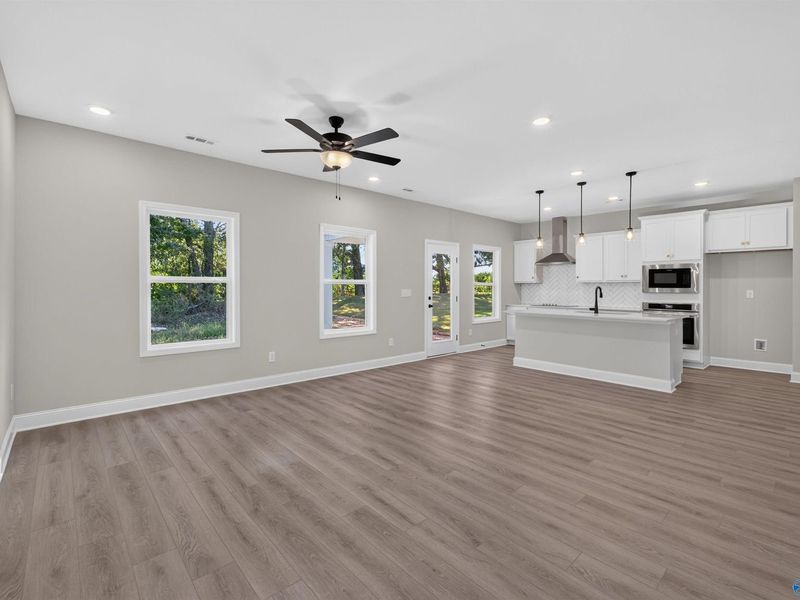 Spacious, unfurnished interior of a new home in Bailey Park, Fayetteville (Image 14). Spacious, unfurnished interior of a new home in Bailey Park, Fayetteville (Image 14).