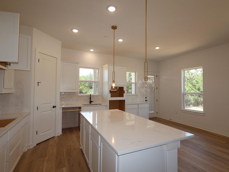Furnished interior view inside a new home in Edgewood, Leander (Image 5). Furnished interior view inside a new home in Edgewood, Leander (Image 5).