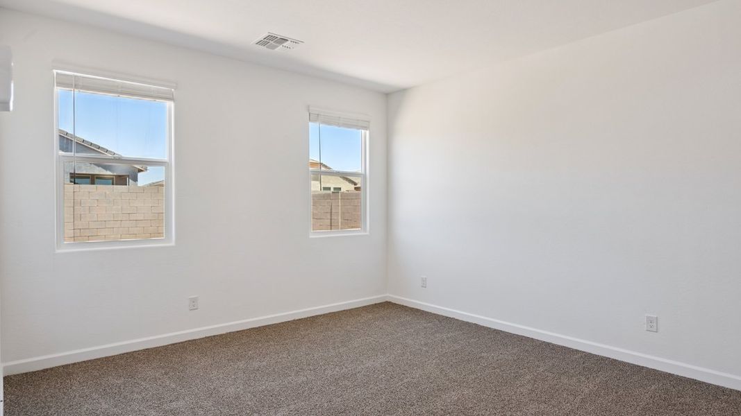 Spacious, unfurnished interior of a new home in Carlton Commons, Casa Grande (Image 17). Spacious, unfurnished interior of a new home in Carlton Commons, Casa Grande (Image 17).