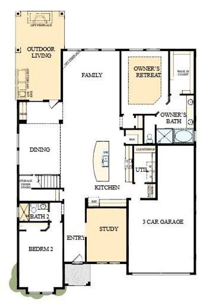 The success of a floor plan is the way you can move through it…You’ll be amazed at how well this home lives…We call it traffic patterns.