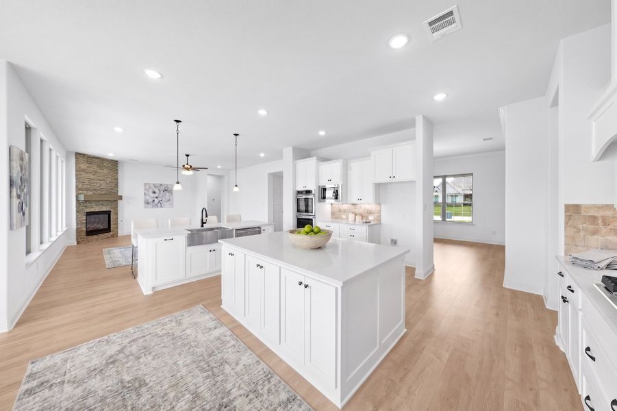 Furnished interior view inside a new home in Heritage, McLendon-Chisholm (Image 9).