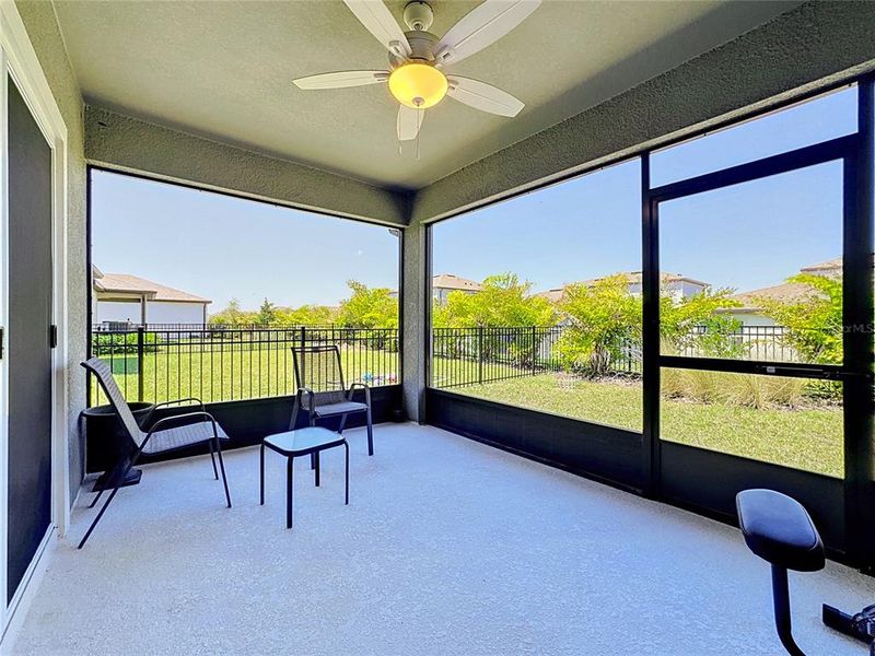 Exterior details and patio area of a home in Waterset, Apollo Beach (Image 4).