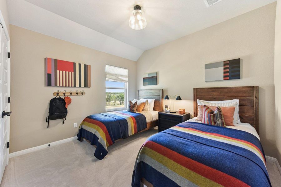Furnished interior view inside a new home in La Cima, San Marcos (Image 21).