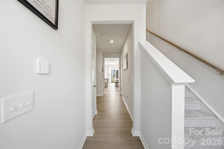 Front entrance foyer with stairs to 2nd floor on right
