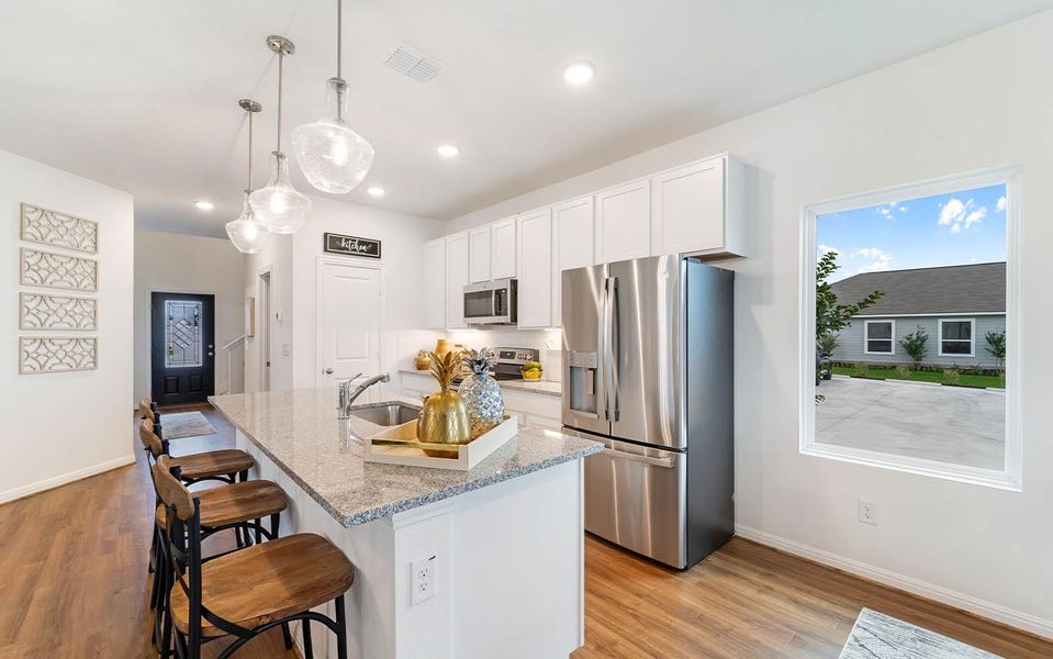 Furnished interior view inside a new home in Cool Water, Jarrell (Image 6).