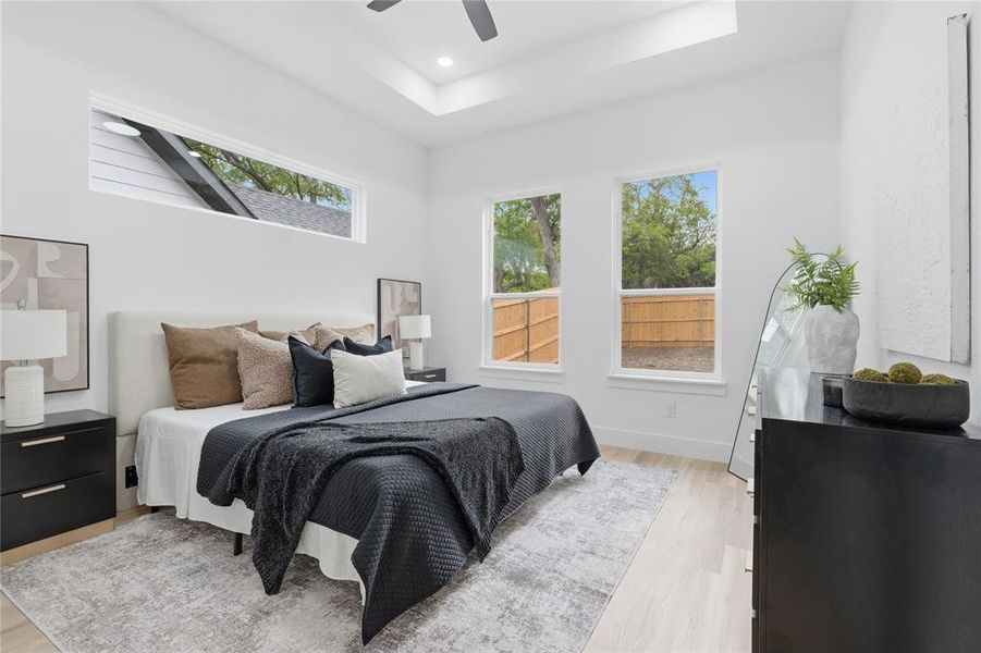 Furnished interior view inside a new home in , Dallas (Image 15).