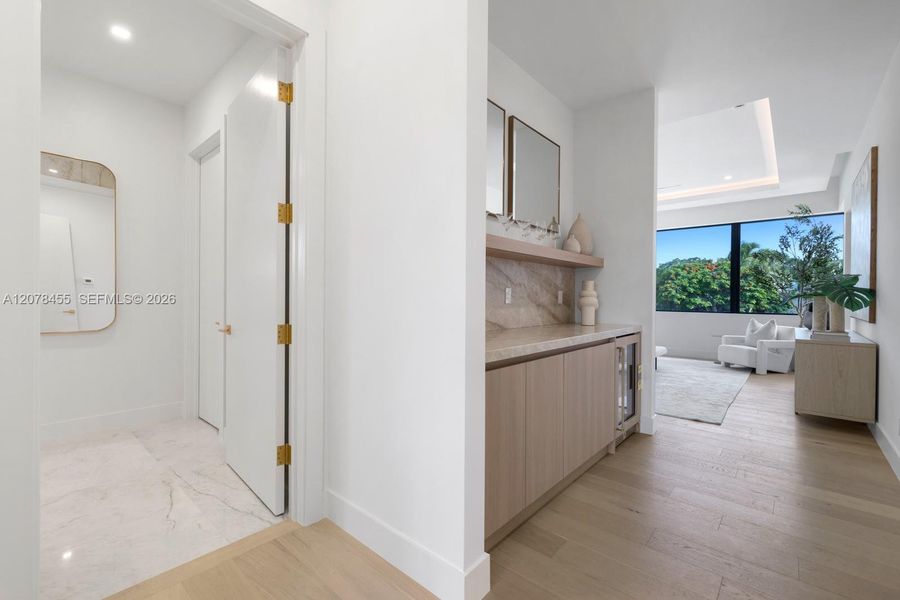 Furnished interior view inside a new home in , Boca Raton (Image 14).