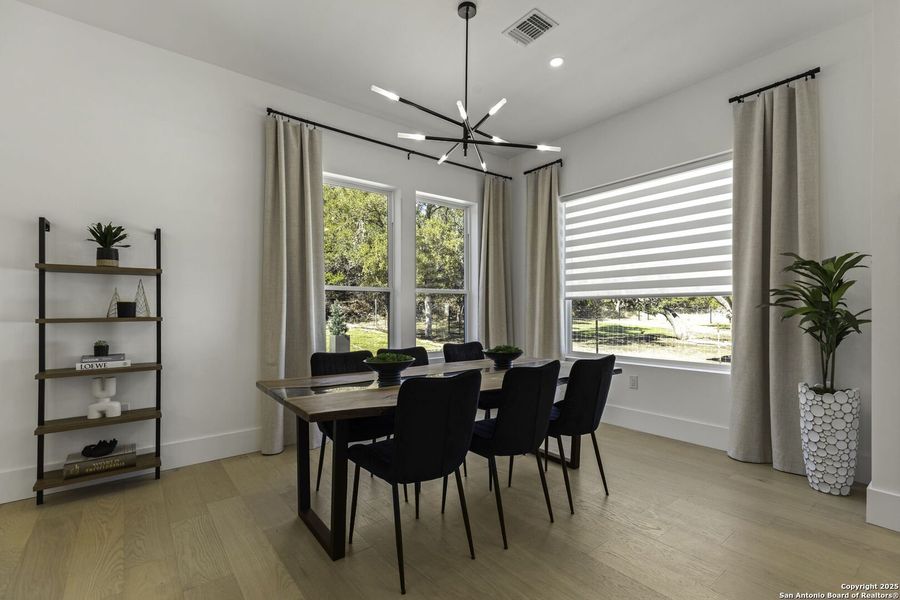 Furnished interior view inside a new home in , Boerne (Image 13).