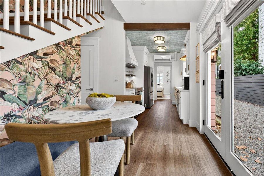 Furnished interior view inside a new home in , Charleston (Image 7).