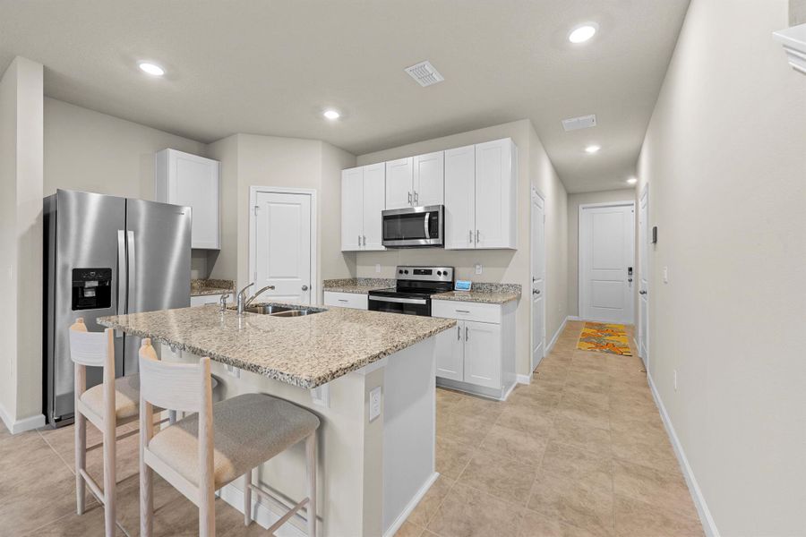 Furnished interior view inside a new home in , Stuart (Image 25).