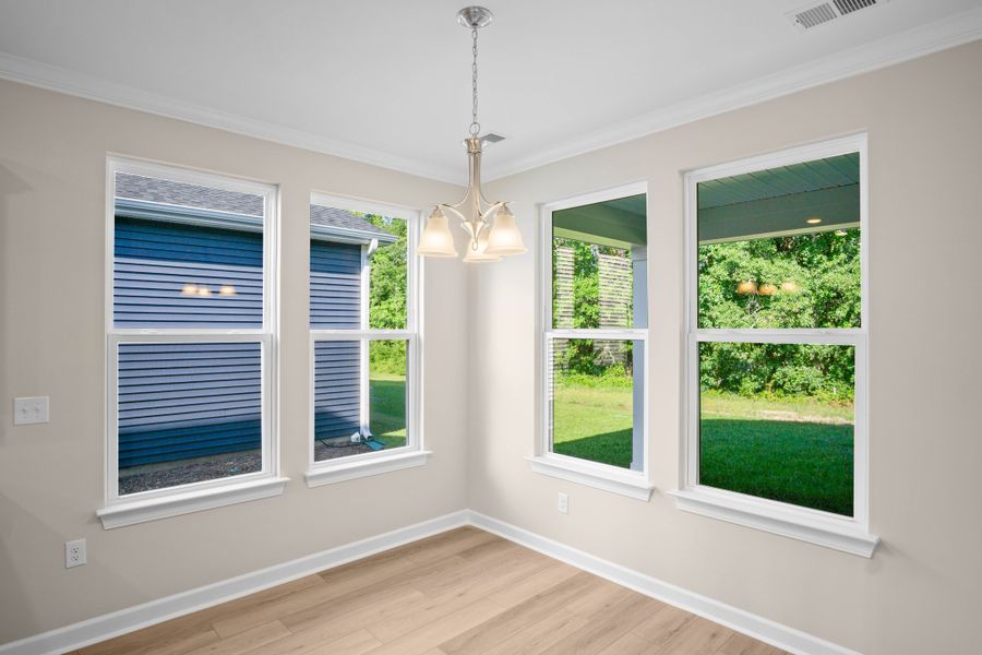 Spacious, unfurnished interior of a new home in Coastal Club of the Carolinas, Calabash (Image 10).