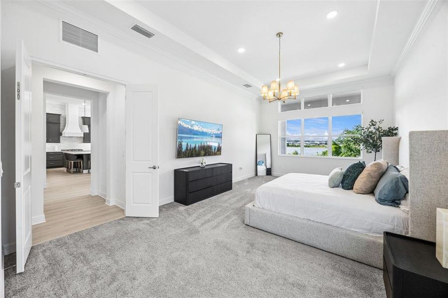 Furnished interior view inside a new home in , Winter Garden (Image 17).