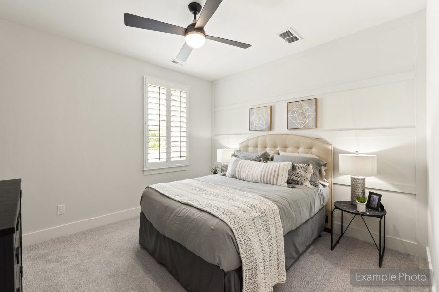 Furnished interior view inside a new home in Weddington Grove, Weddington (Image 38).
