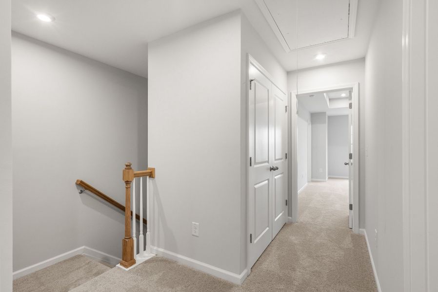Representative unfurnished interior of a home built from the The Durant A by Davidson Homes LLC in Stegall Village, Emerson (Image 18).