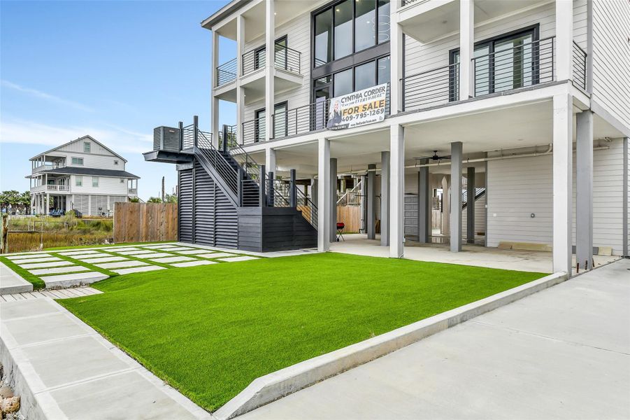 The outdoor space feels open and thoughtfully designed, perfect for gatherings or quiet moments. Every inch is usable and beautiful.