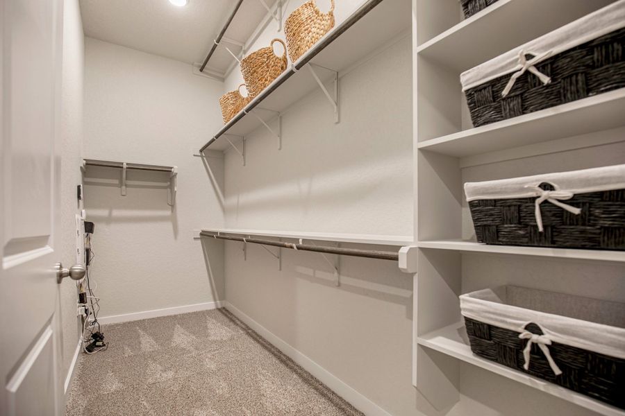 Furnished interior view inside a new home in Santa Rita Ranch, Liberty Hill (Image 12).