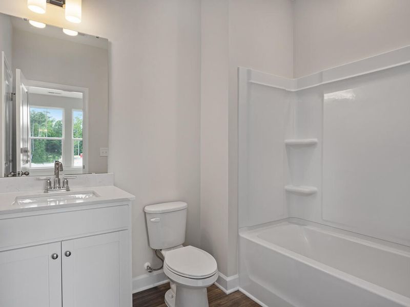 Furnished interior view inside a new home in Forestville Yard Townhomes, Knightdale (Image 4).
