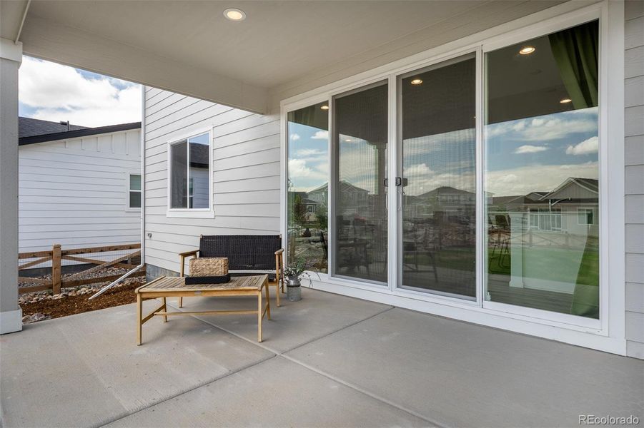 Furnished interior view inside a new home in , Colorado Springs (Image 30).
