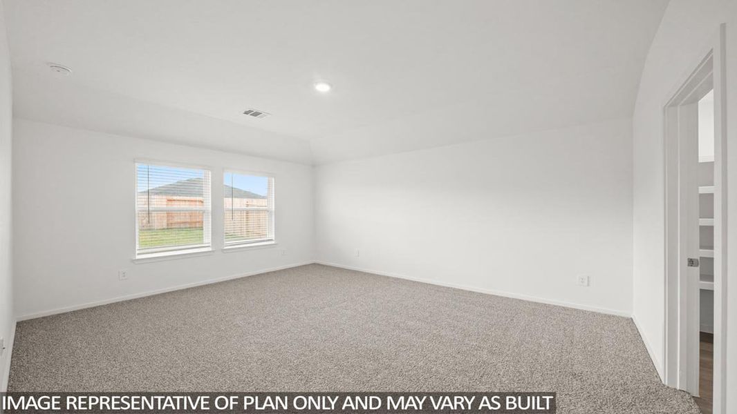 Spacious, unfurnished interior of a new home in Granger Pines, Conroe (Image 16). Spacious, unfurnished interior of a new home in Granger Pines, Conroe (Image 16).