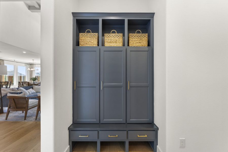 Representative furnished interior of a home built from the 6051 by Tradition Homes in StarView, Prosper (Image 40).