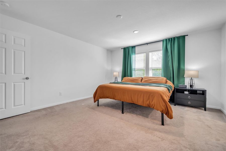 Furnished interior view inside a new home in Forbes Crossing, Houston (Image 16).