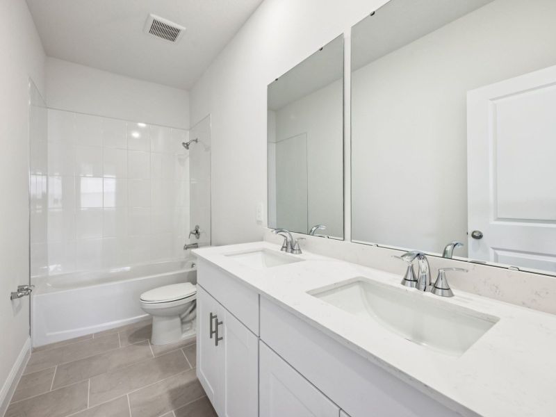 Furnished interior view inside a new home in Cyrene at Minneola, Minneola (Image 5).