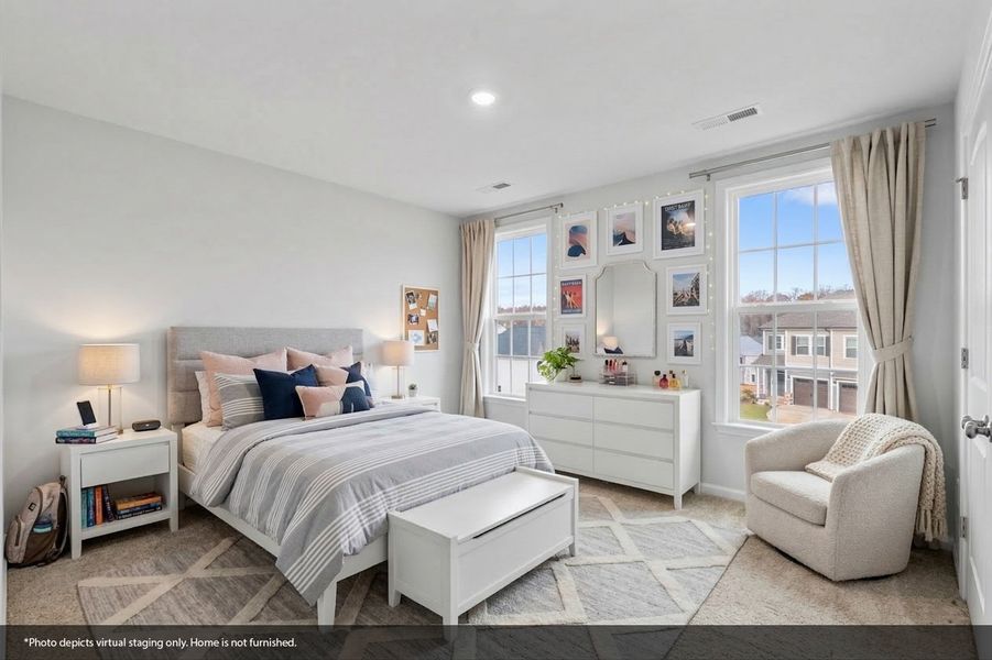 Furnished interior view inside a new home in Hanes Lake, Winston-Salem (Image 11).