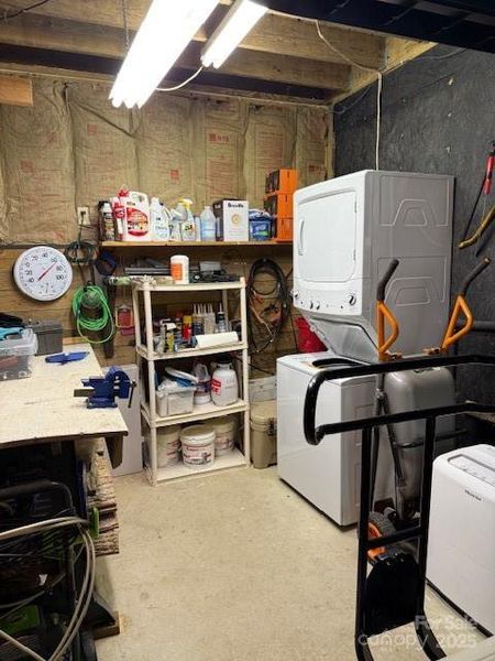 lower level storage area