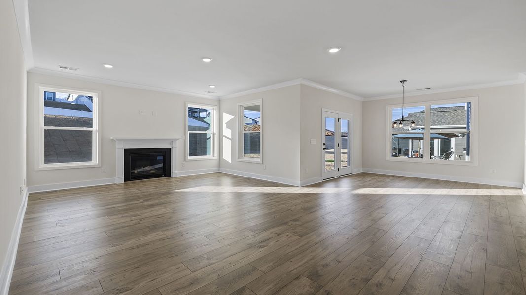 Spacious, unfurnished interior of a new home in Whitehawk Meadows, Travelers Rest (Image 21).